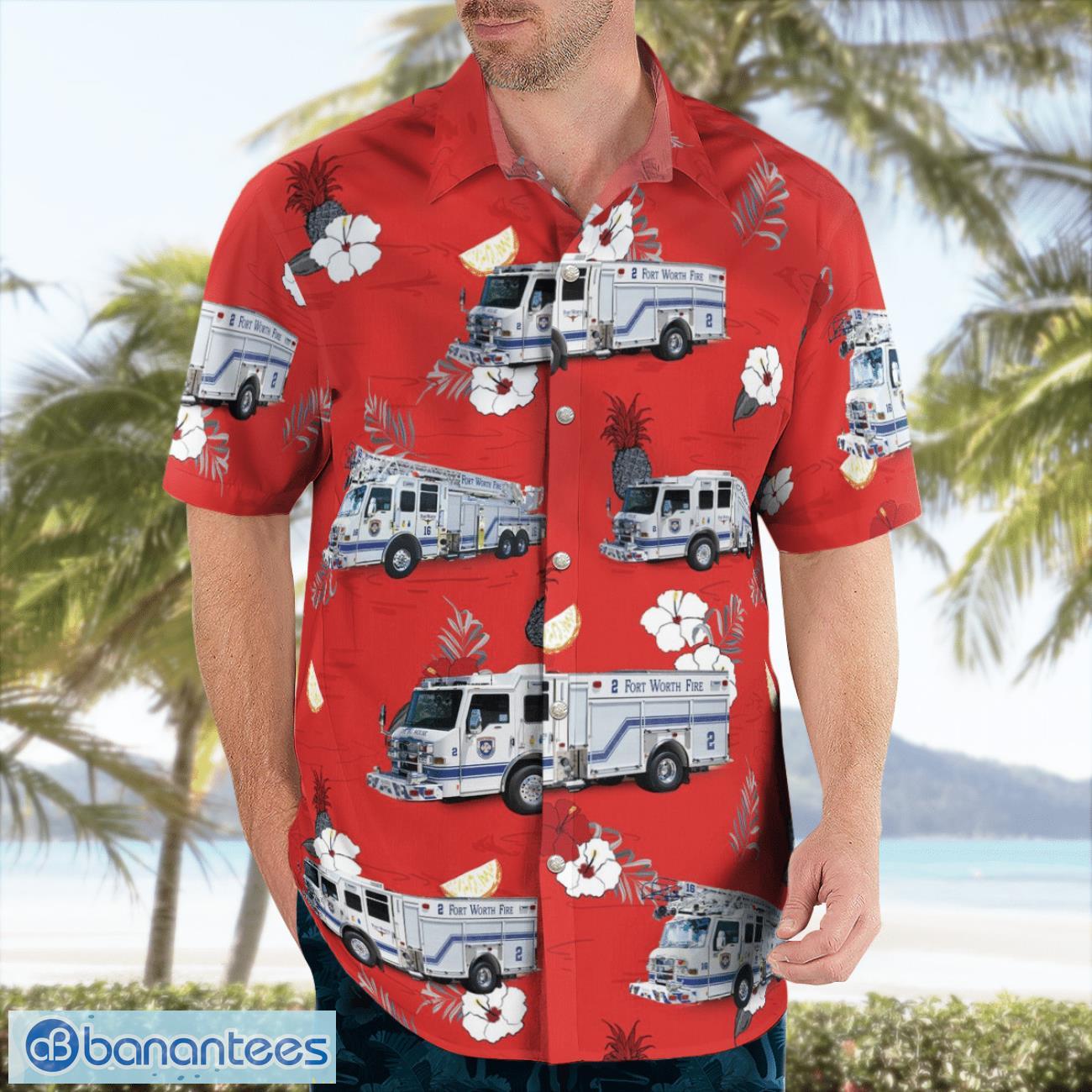 Texas Fort Worth Fire Department Hawaiian Shirt Beach Shirt For Men And Women Texas Fort Worth Fire Department Hawaiian Shirt Beach Shirt For Men And Women Product Photo 4