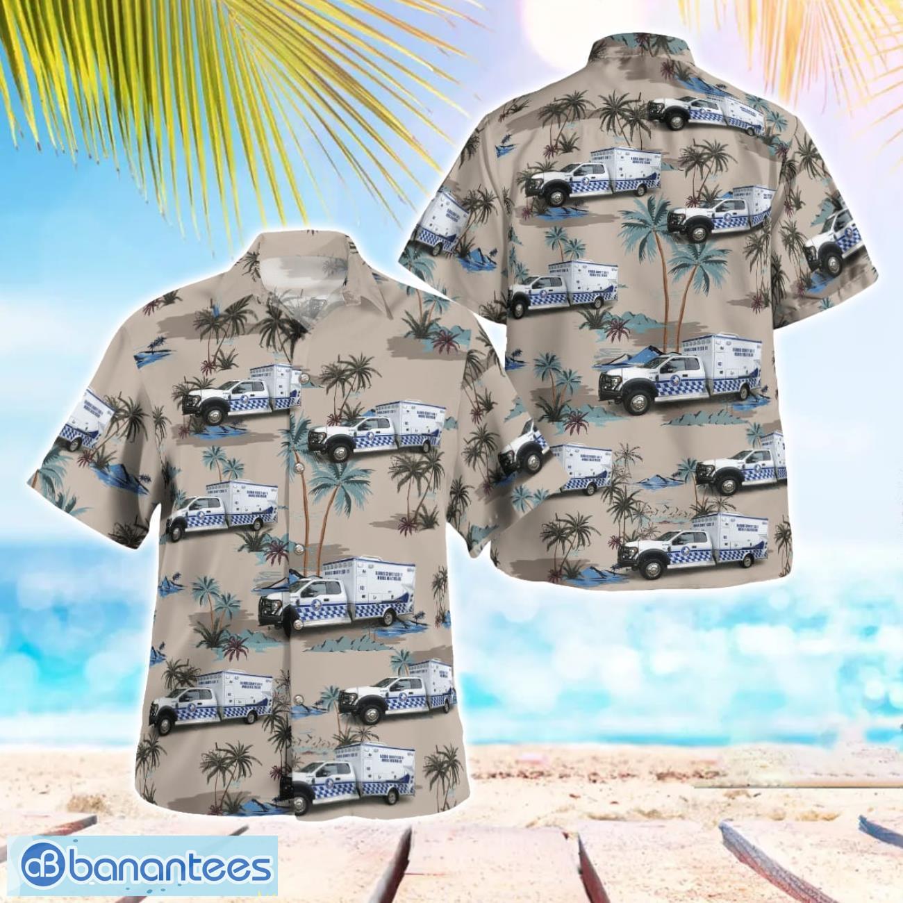 texas harris county esd 11 hawaiian shirt beach shirt for men and women image Texas Harris County ESD 11 Hawaiian Shirt Beach Shirt For Men And Women Product Photo 1