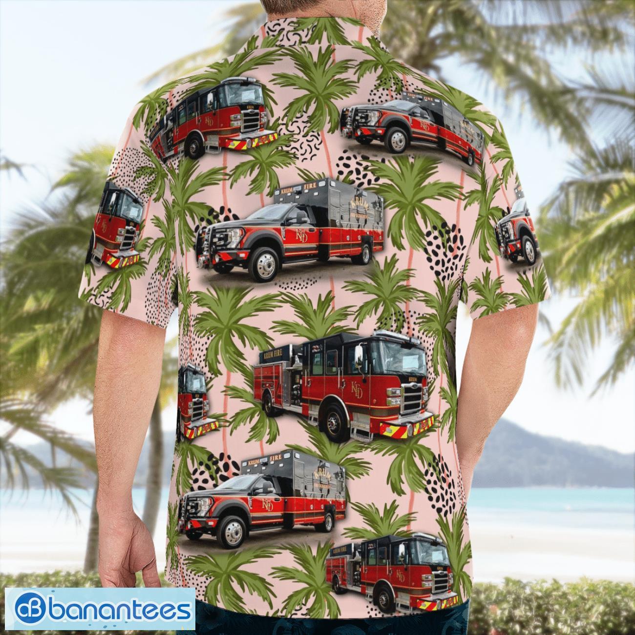 Texas Krum Fire Department Hawaiian Shirt Beach Shirt Summer Holiday Gift Texas Krum Fire Department Hawaiian Shirt Beach Shirt Summer Holiday Gift Product Photo 4