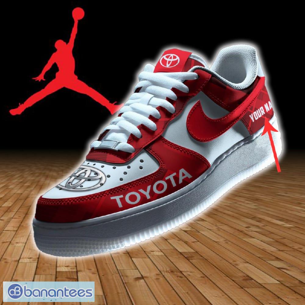 toyota car new hot air force 1 shoes for fans gift men women custom name image Toyota Car New Hot Air Force 1 Shoes For Fans Gift Men Women Custom Name - Toyota Car New Hot Air Force 1 Shoes For Fans Gift Men Women Custom Name