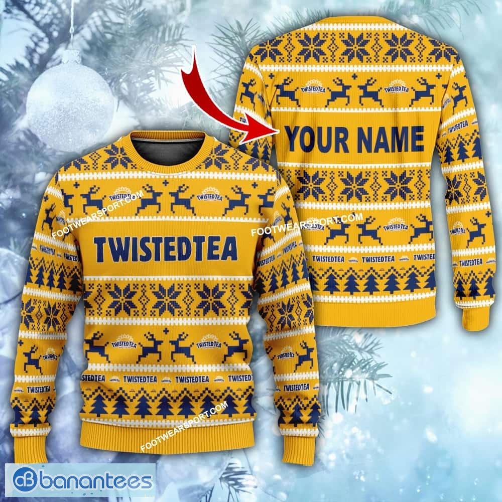twisted tea ugly christmas sweater gift holidays personalized image Twisted Tea Ugly Christmas Sweater Gift Holidays Personalized - Twisted Tea Ugly Christmas Sweater Gift Holidays Personalized