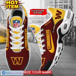 NFL Washington Commanders Custom Name TN Sport Shoes Air Cushion Sport Sneakers Product Photo 3