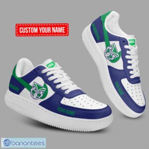 New Zealand Warriors Custom Name Personalized NRL Air Force 1 Shoes For Fans Product Photo 2