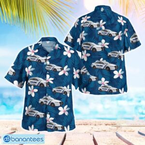 New York, City of Peekskill Police Car Aloha Hawaiian Shirt Product Photo 1