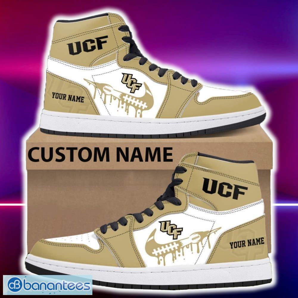 ucf knights air jordan hightop shoes new custom name for fans gift sneaker image UCF Knights Air Jordan Hightop Shoes New Custom Name For Fans Gift Sneaker - UCF Knights Air Jordan Hightop Shoes Photo 4