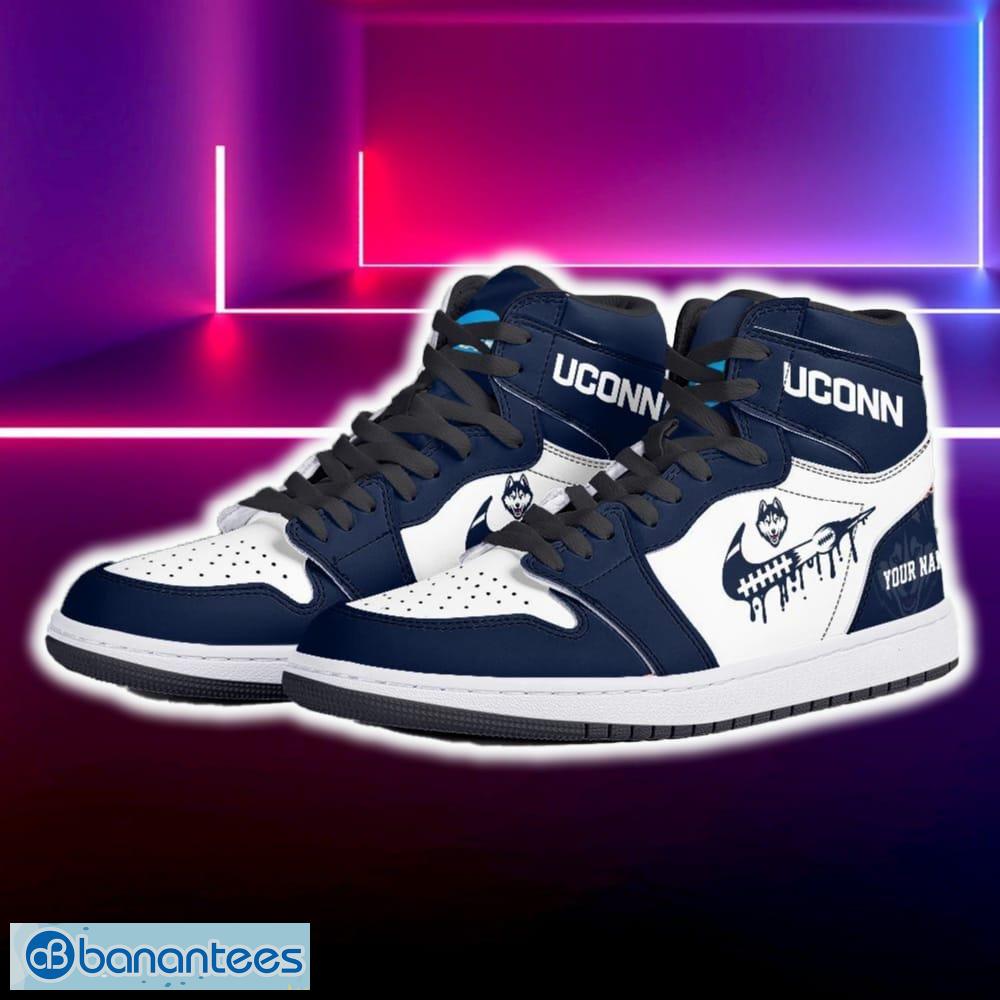 uconn huskies air jordan hightop shoes new custom name for fans gift sneaker 1 image Uconn Huskies Air Jordan Hightop Shoes New Custom Name For Fans Gift Sneaker - Uconn Huskies Air Jordan Hightop Shoes Photo 5