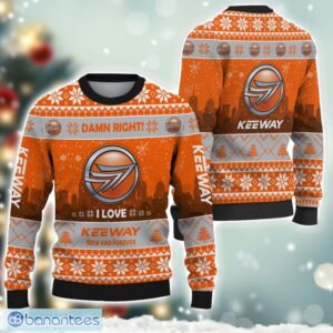 Keeway Damn Right I Lover Keeway Now And Forever 3D Ugly Christmas Sweater Christmas Gift Product Photo 1