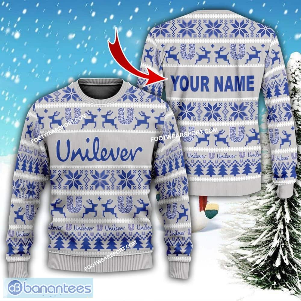 unilever ugly christmas sweater gift for adult personalized image Unilever Ugly Christmas Sweater Gift For Adult Personalized - Unilever Ugly Christmas Sweater Gift For Adult Personalized
