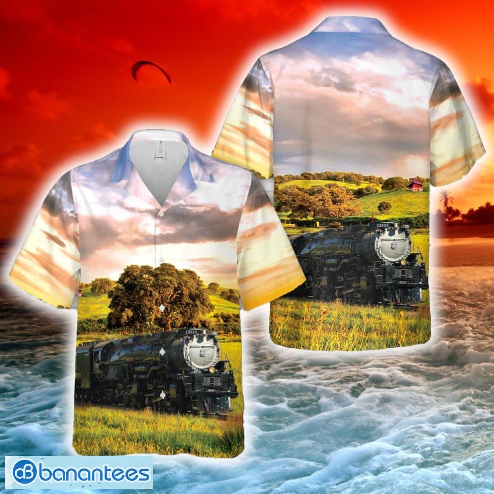 union pacific challenger no 3985 hawaiian shirt image Union Pacific Challenger No. 3985 Hawaiian Shirt - Union Pacific Challenger No. 3985 Hawaiian Shirt-1