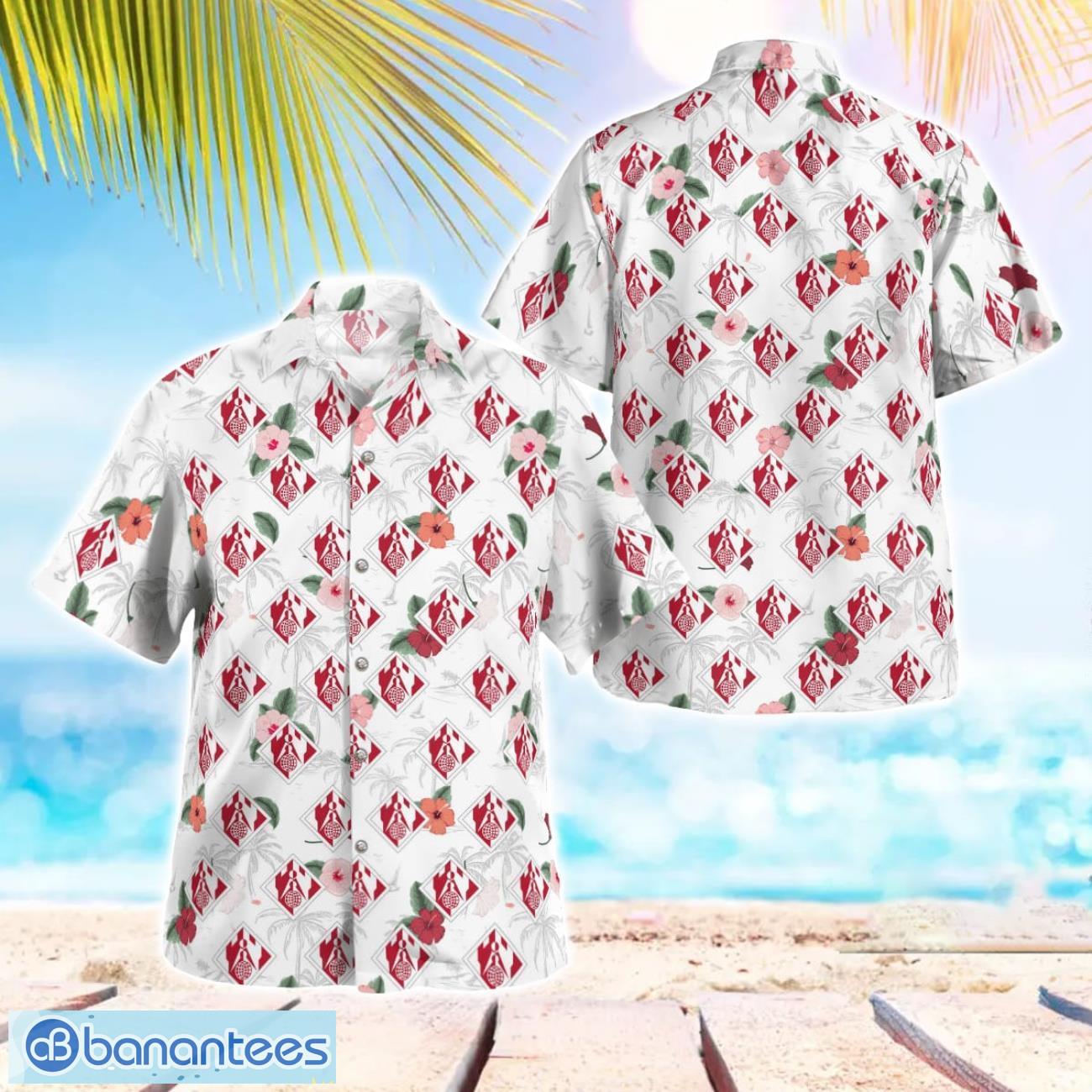 united states army corps of engineers aloha hawaiian shirt image United States Army Corps Of Engineers Aloha Hawaiian Shirt Product Photo 1
