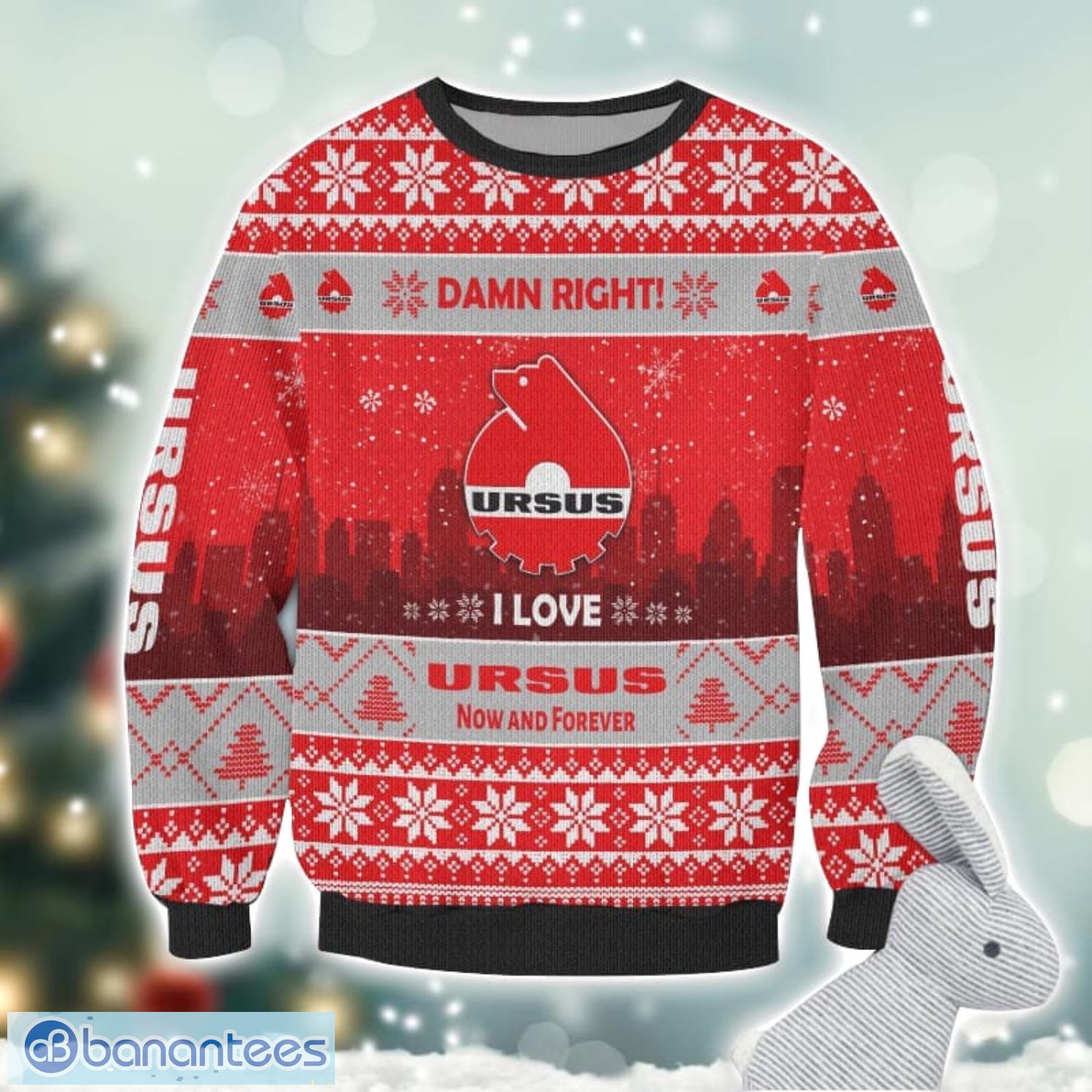 ursus damn right i lover ursus now and forever 3d ugly christmas sweater christmas gift 1 image Ursus Damn Right I Lover Ursus Now And Forever 3D Ugly Christmas Sweater Christmas Gift Product Photo 2