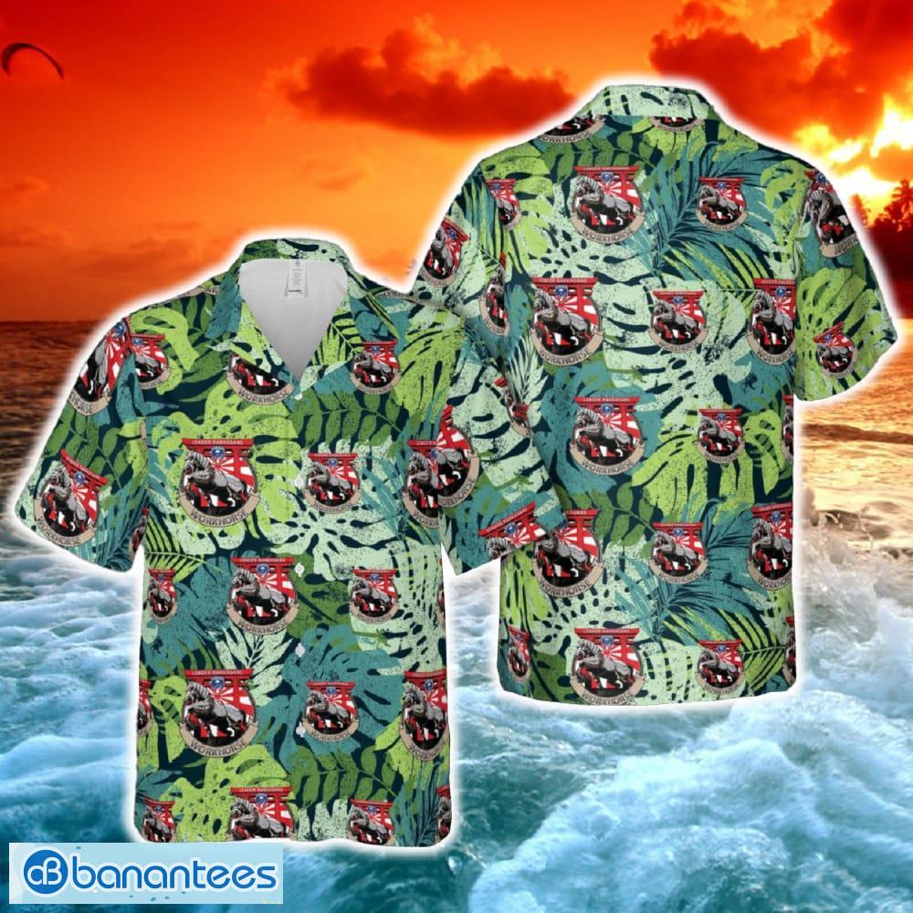 us army g fsc workhorse 1 187 infantry regiment 3bct hawaiian shirt image US Army G FSC 'Workhorse', 1 187 Infantry Regiment, 3BCT Hawaiian Shirt Product Photo