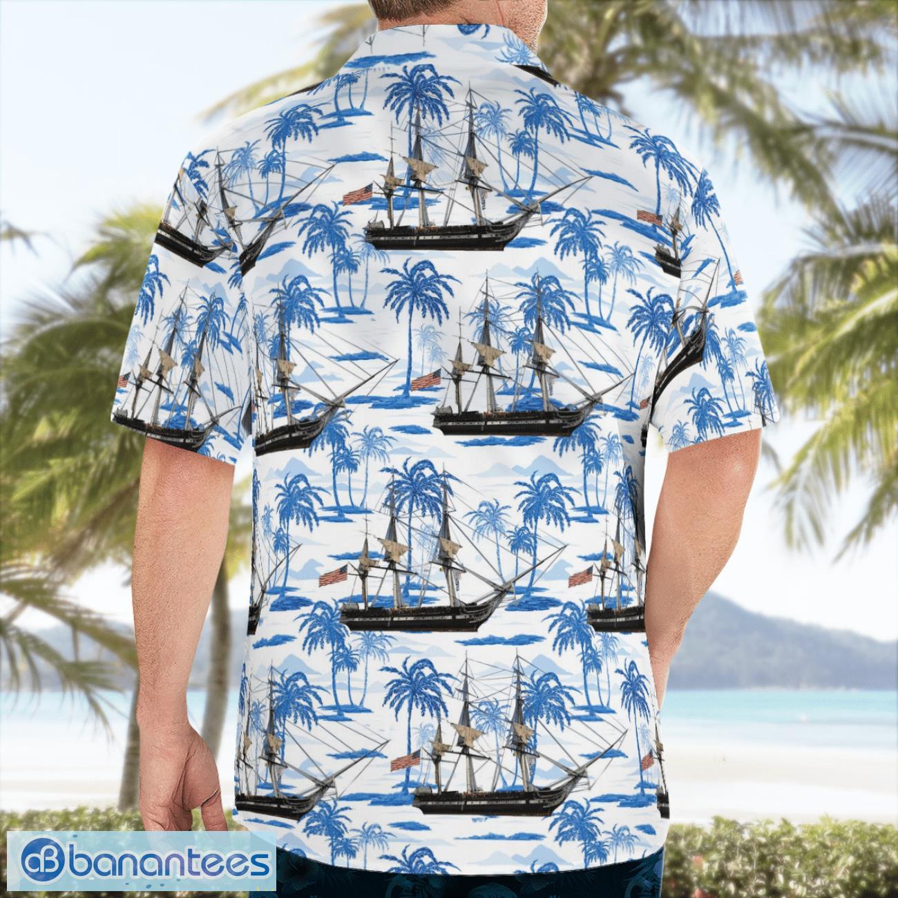 us navy uss constitution 4th of july beach shirt for team 1 image US Navy USS Constitution 4th Of July Beach Shirt For Team Product Photo 2