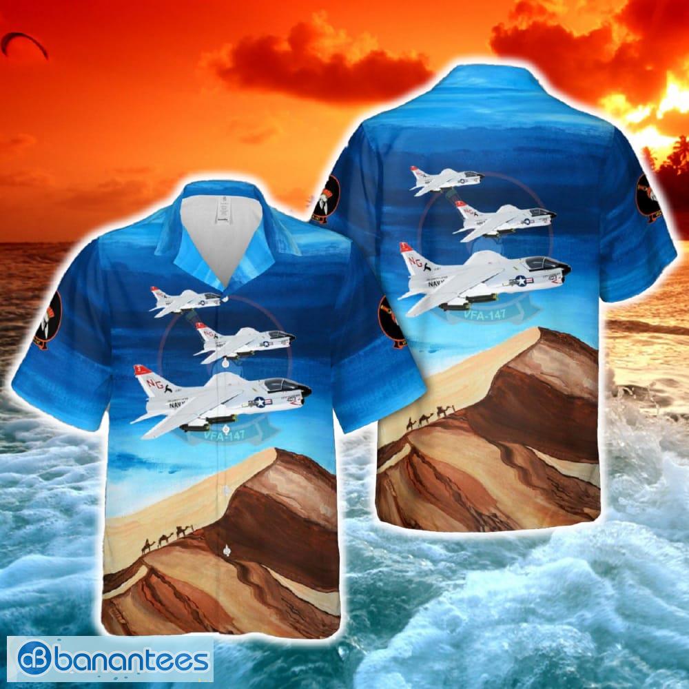 us navy vfa 147 argonauts a 7 corsair ii hawaiian shirt image US Navy VFA-147 Argonauts A-7 Corsair II Hawaiian Shirt - US Navy VFA-147 Argonauts A-7 Corsair II Hawaiian Shirt-1