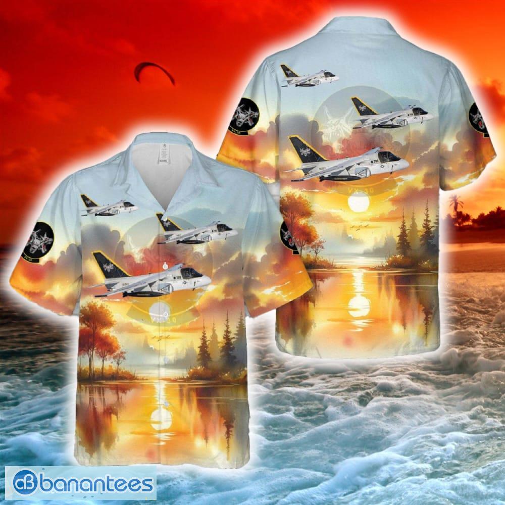 us navy vx 30 s 3b viking bloodhounds hawaiian shirt image US Navy VX-30 S-3B Viking Bloodhounds Hawaiian Shirt - US Navy VX-30 S-3B Viking Bloodhounds Hawaiian Shirt-1
