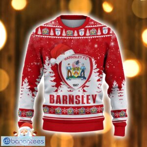 Barnsley F.C Ugly Christmas Sweater Holiday Gift Ideas For Men And Women Product Photo 2