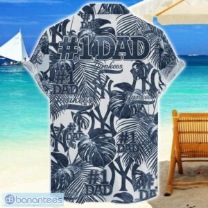 New York Yankees Dad Hawaiian Father’s Day Gift For Dad Grandpa MLB Sports Beach Shirt Product Photo 2