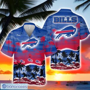 Buffalo Bills Tropical Hawaiian Shirt Beach Shirt For Men And Women Team Shirt Product Photo 1