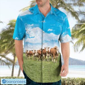 Simmental Cattle Hawaiian Shirt Beach Shirt Summer Holiday Gift Product Photo 4