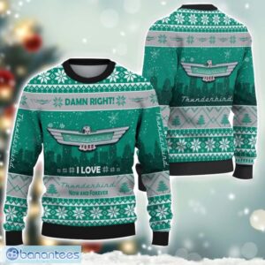 Thunderbird Damn Right I Lover Thunderbird Now And Forever 3D Ugly Christmas Sweater Christmas Gift Product Photo 1