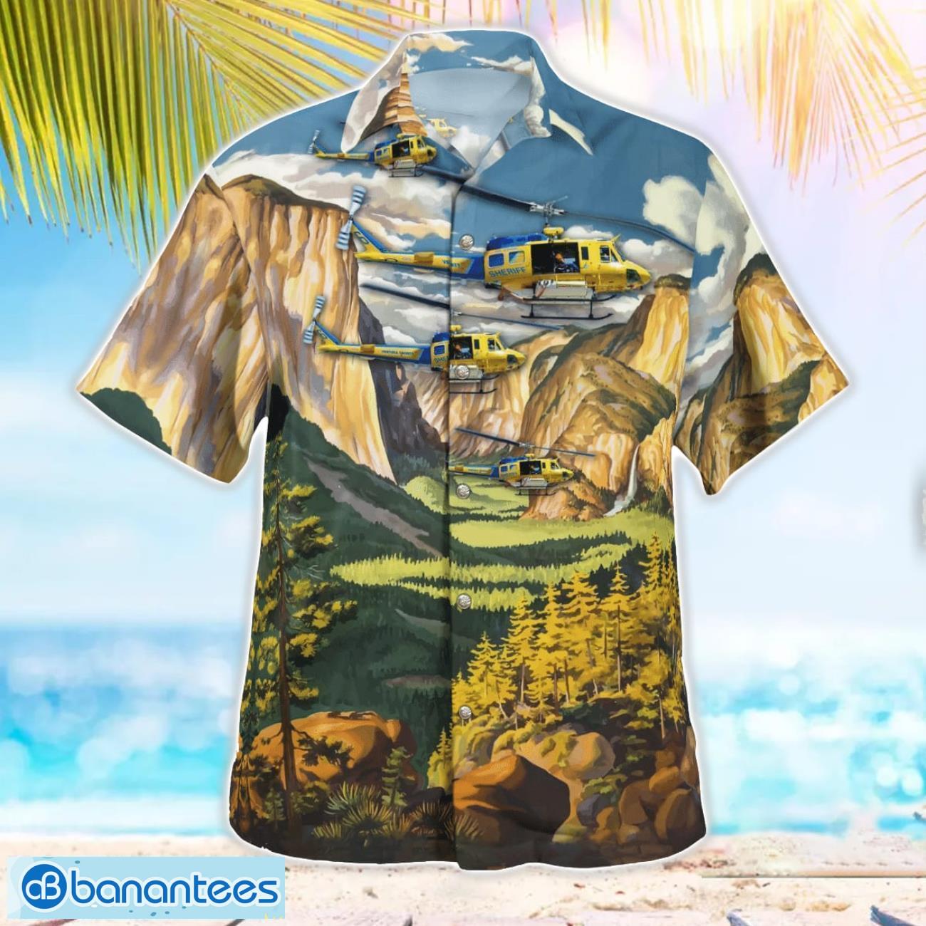 ventura county sheriff bell hh 1h 205 beach hawaiian shirt summer gift 1 image Ventura County Sheriff Bell HH-1H (205) Beach Hawaiian Shirt Summer Gift Product Photo 2