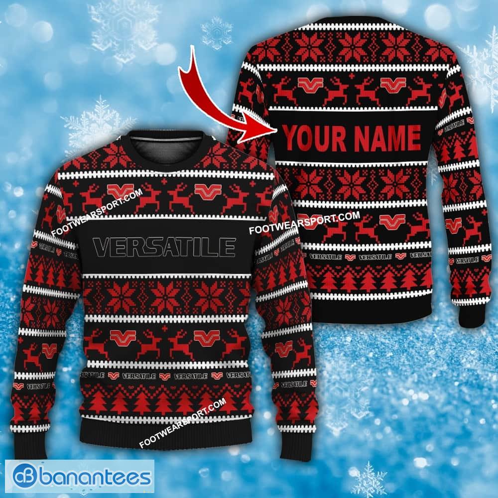 versatile tractor ugly christmas sweater gift for men and women personalized image Versatile Tractor Ugly Christmas Sweater Gift For Men And Women Personalized - Versatile Tractor Ugly Christmas Sweater Gift For Men And Women Personalized