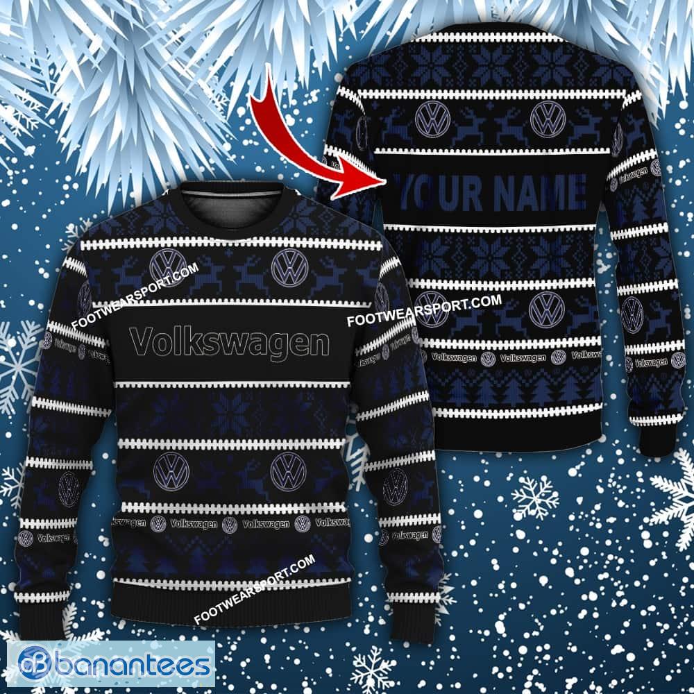 volkswagen car racing custom name ugly christmas 3d sweater gift for adult image Volkswagen Car Racing Custom Name Ugly Christmas 3D Sweater Gift For Adult - Volkswagen Car Racing Custom Name Ugly Christmas 3D Sweater Gift For Adult