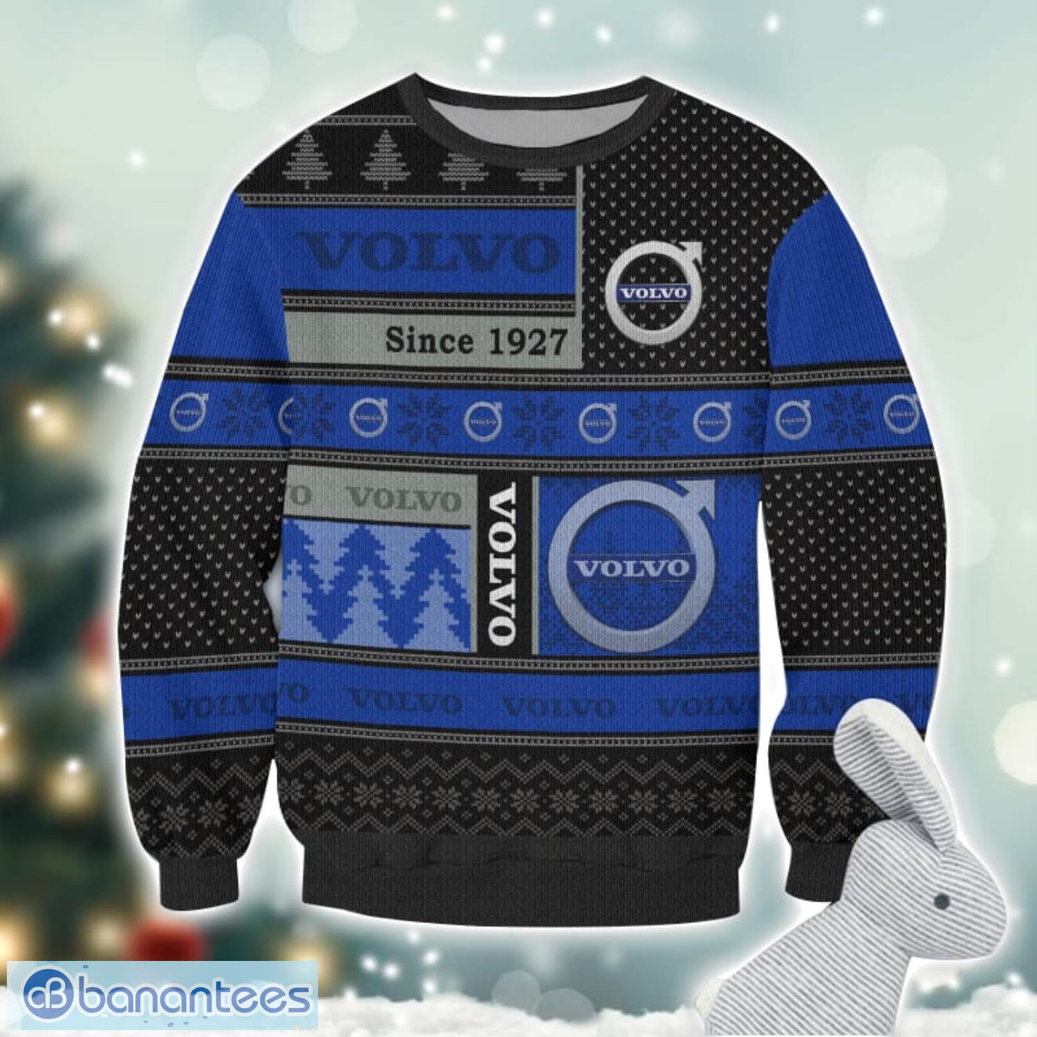 volvo logo ugly christmas sweater for fans men and women christmas gift ideas 1 image Volvo Logo Ugly Christmas Sweater For Fans Men And Women Christmas Gift Ideas Product Photo 2
