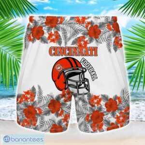 Cincinnati Team Hawaiian And Shorts All Printed Beach Set For Fans Custom Name Product Photo 2