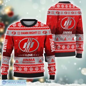 Jinma Damn Right I Lover Jinma Now And Forever 3D Ugly Christmas Sweater Christmas Gift Product Photo 1
