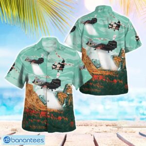 Los Angeles County Fire Department Boeing CH-47D Chinook Helitanker Beach Hawaiian Shirt Summer Gift Product Photo 1