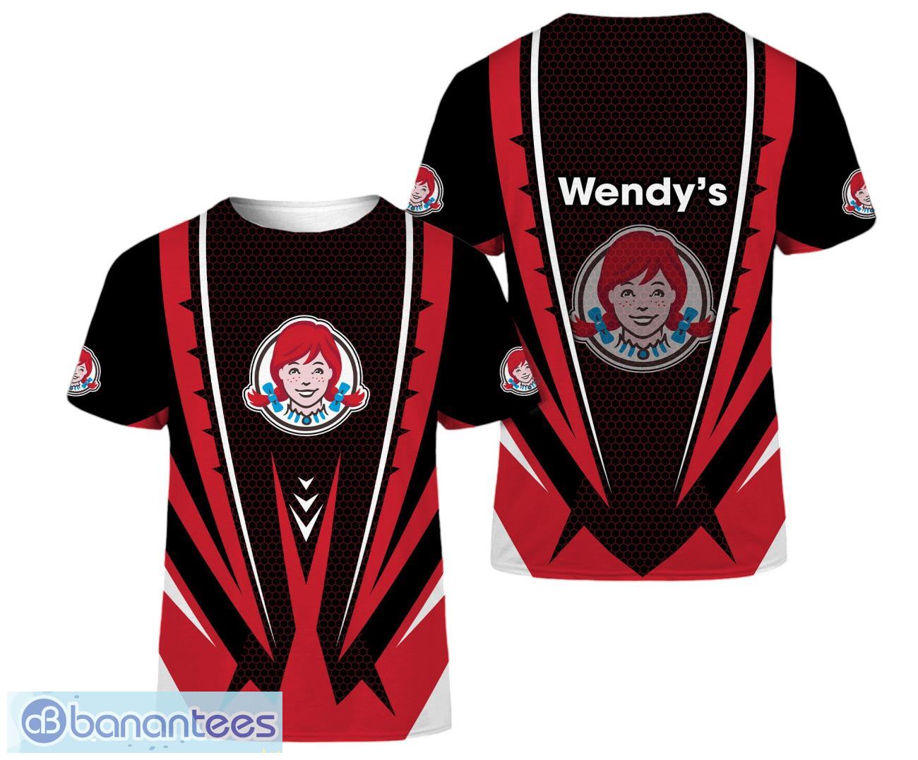 wendys 3d t shirt for men women image Wendy's 3D T Shirt For Men Women Product Photo