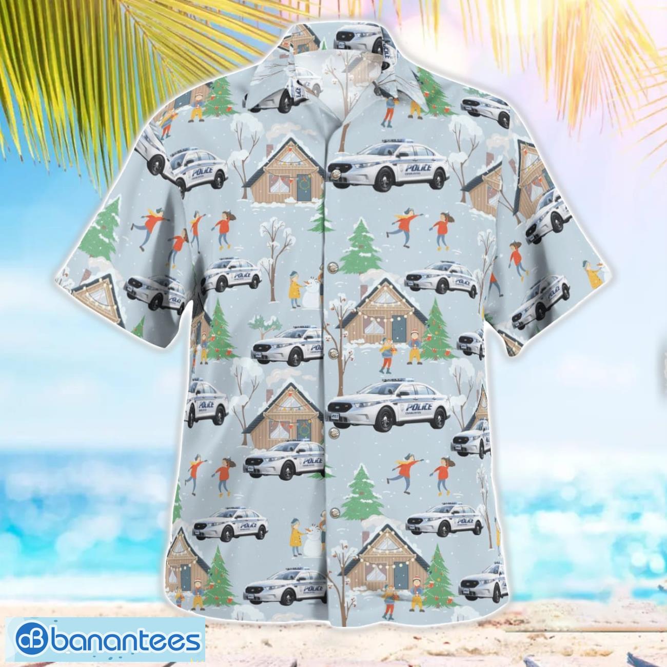 west virginia charleston police department car hawaiian shirt beach summer shirt 1 image West Virginia Charleston Police Department Car Hawaiian Shirt Beach Summer Shirt Product Photo 2