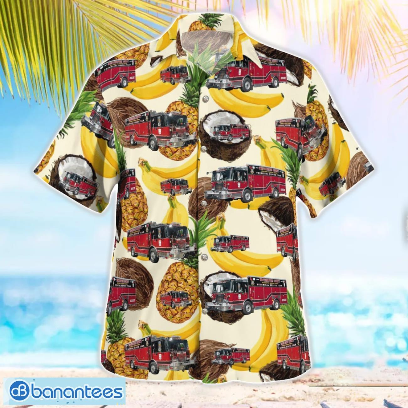 westchester county department of emergency services new york hawaiian shirt beach summer shirt 1 image Westchester County Department of Emergency Services, New York Hawaiian Shirt Beach Summer Shirt Product Photo 2