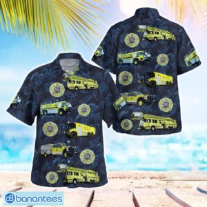 Missouri, St. Louis Fire Department ARFF Aloha Hawaiian Shirt Product Photo 1