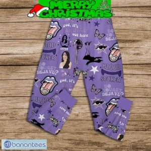 Olivia Rodrigo Meet His Mom Sucker Fleece Pajamas Set Christmas For Family - Olivia Rodrigo Meet His Mom Sucker Fleece Pajamas Set-3