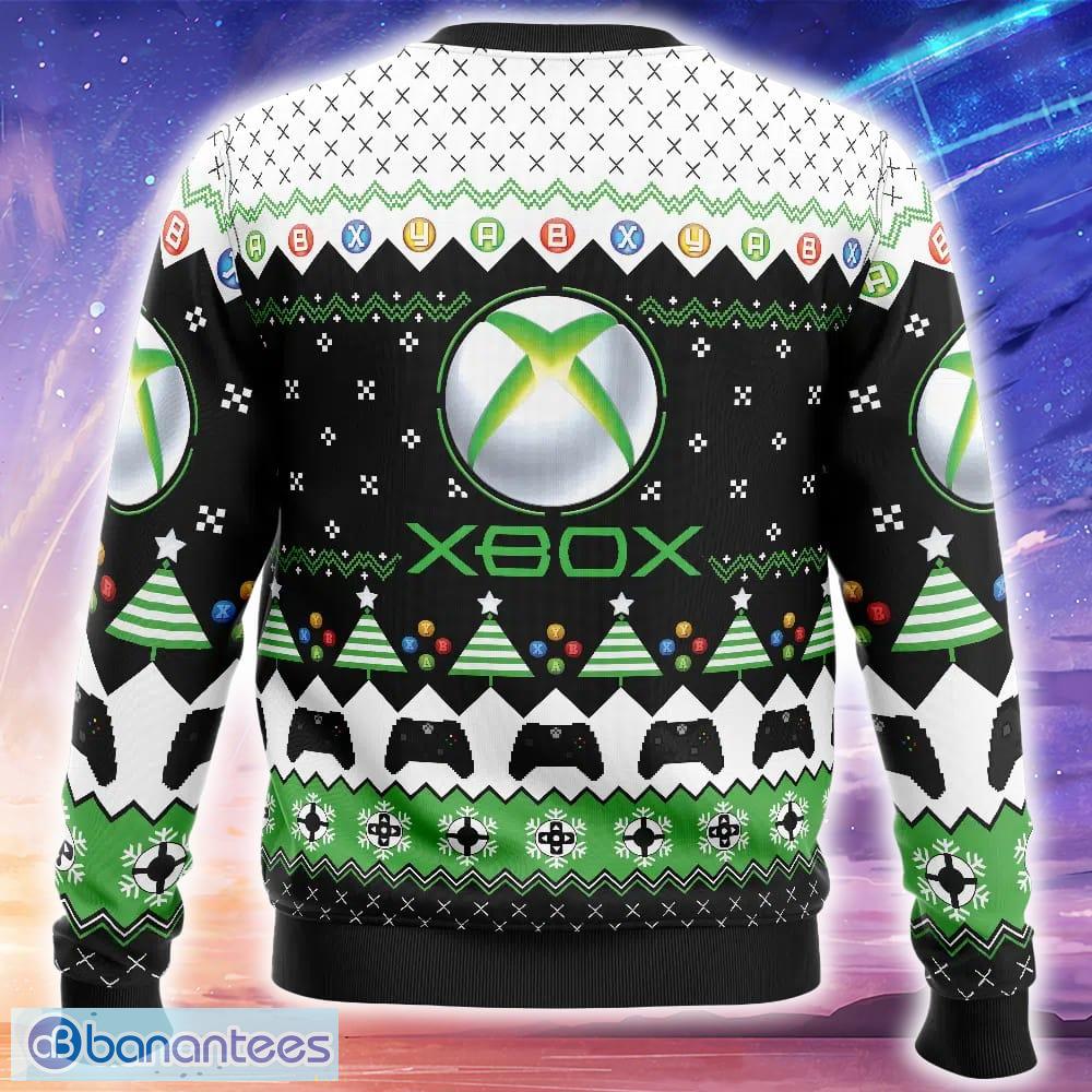 xbox knitted christmas sweater trending holidays for men women fans 1 image Xbox Knitted Christmas Sweater Trending Holidays For Men Women Fans - Xbox Ugly Christmas Sweater_2