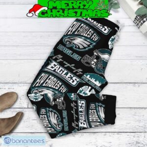 Philadelphia Eagles Fan Till I Die Fleece Pajamas Set All Over Print Christmas Gift - Philadelphia Eagles Fan Till I Die Fleece Pajamas Set-3