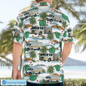 Maryland, Marley Fire Company Station 18 Hawaiian Shirt Product Photo 2