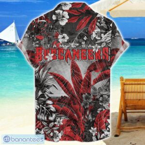 Tampa Bay Buccaneers Tropical Skull Halloween 3D Hawaiian Shirt For Men Women NFL Fans Product Photo 2