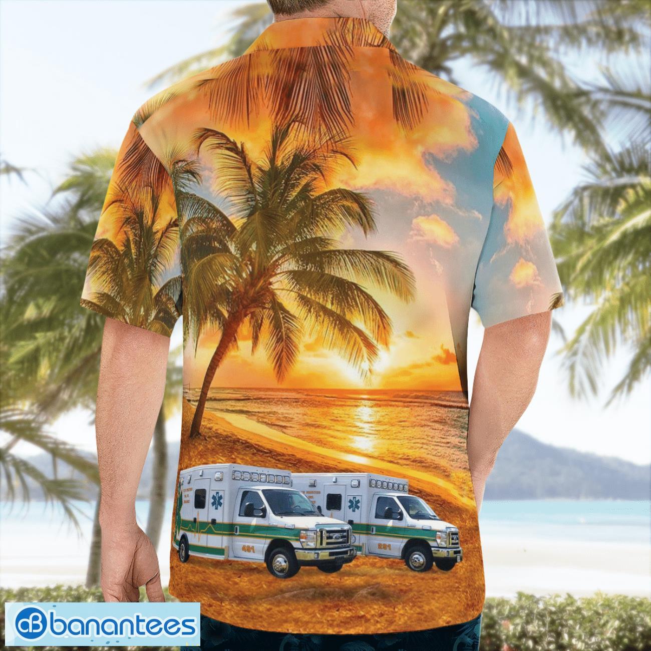 yellow breeches ems 3d hawaiian shirt 1 image Yellow Breeches EMS 3D Hawaiian Shirt Product Photo 2