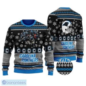 Carolina Panthers All Over Print Sweater Product Photo 1