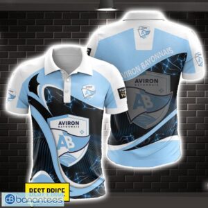Aviron Bayonnais 3D Polo Shirt Special Gift For Fans Holiday Gift Product Photo 1