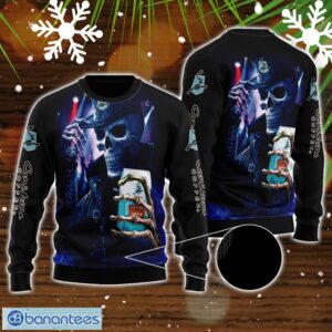 Skull Caribou Coffee All Over Print 3D Sweater For Men And Women Product Photo 1