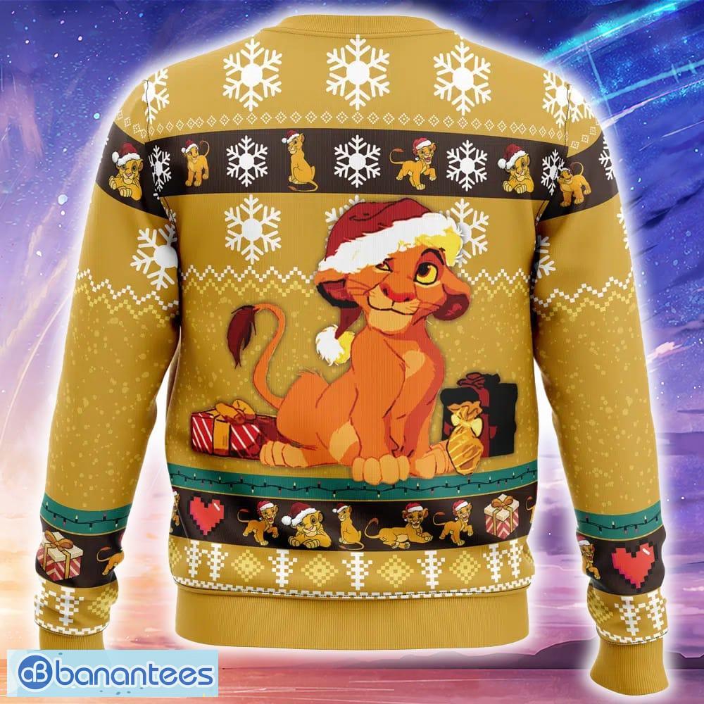 young simba the lion king knitted christmas sweater trending holidays for men women fans 1 image Young Simba The Lion King Knitted Christmas Sweater Trending Holidays For Men Women Fans - Young Simba The Lion King Ugly Christmas Sweater_2