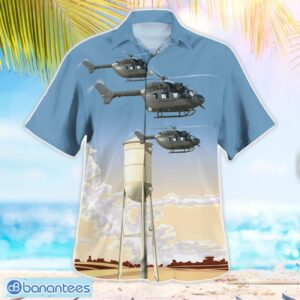 US Army Oklahoma Army National Guard UH-72A Lakota Aloha Hawaiian Shirt Product Photo 3