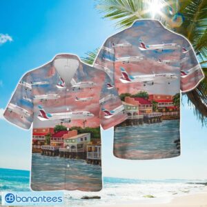 Eurowings Airbus A320-200 Hawaiian Shirt Beach Summer Gift Product Photo 1