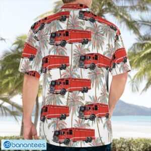 California Chula Vista Fire Department Local 2180 Hawaiian Shirt Button Summer Shirt Product Photo 4