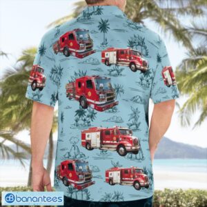 Toledo, Ohio, Toledo Fire & Rescue Department Hawaiian Shirt Product Photo 2