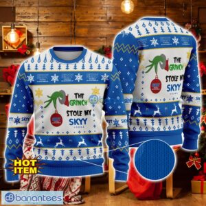 Grinch Stole SKYY Vodka AOP Ugly Christmas Sweater Christmas Gift Gift For Family Product Photo 1